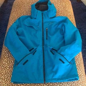 Dark Turquoise Spyder Ski Jacket Medium
